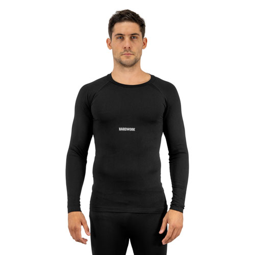 Primera Capa Hw Patagonia Spandex Camiseta Negro