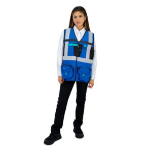 Chaleco Geólogo Xpert Mujer Azul