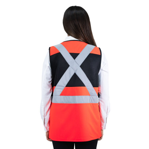 Chaleco Geólogo Xpert Mujer Rojo - Imagen 4