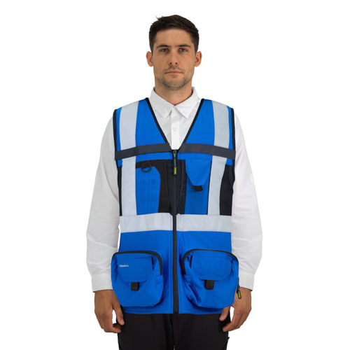 Chaleco Geólogo Xpert Hombre Azul - Imagen 2
