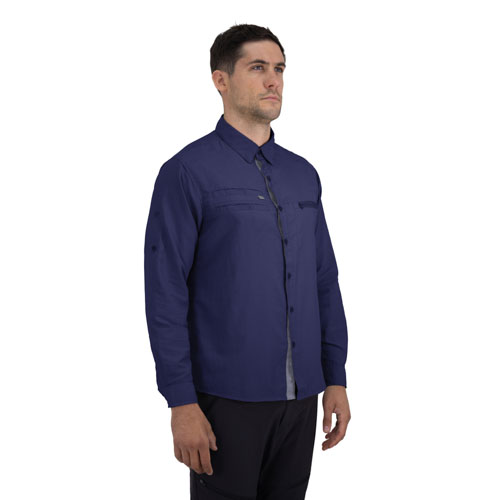 Camisa Hw Arizona Hombre Azul - Imagen 3