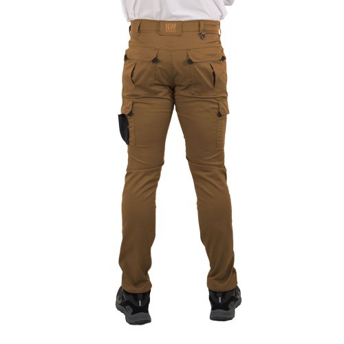 Pantalon Cargo Hw Dakota Spandex Tabaco - Imagen 3