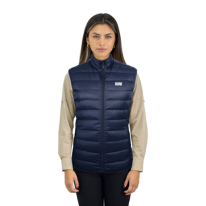 Parka Pluma Hw Pullay Pro Mujer S/Manga Blue