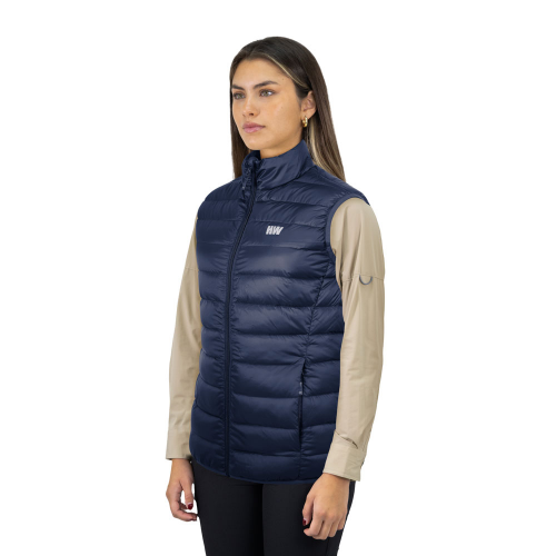 Parka Pluma Hw Pullay Pro Mujer S/Manga Blue - Imagen 3