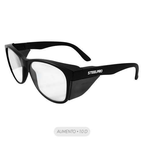 Lente De Seguridad Safeblack Claro Full Reader +1.5D